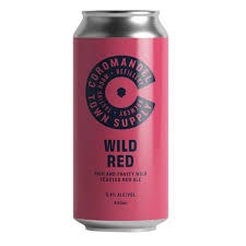 Red Ale: Coromandel Town Supply Wild Red Red Ale 440ml
