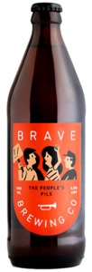 Hawkes Bay: Brave Brewing The People's Pils 500ml Bottle