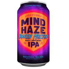 Us Beer: Firestone Walker Mind Haze Brain Melter IPA 355ml Can