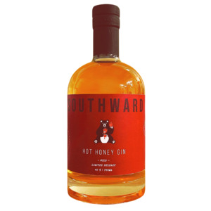 New Zealand Spirits: Southward Hot Honey Gin 40% 700ml