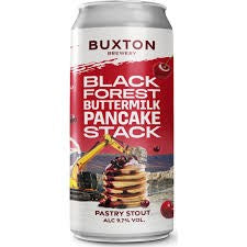 All Porter Beer: Buxton Brewery Black Forest Buttermilk Pancake Stack Pastry Stout 440ml