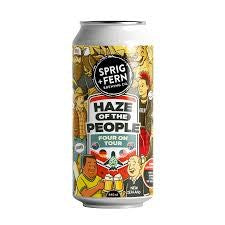 All Lager Beer: Sprig & Fern Brewery Haze of the People #4 440ml