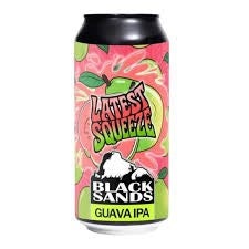 Hazy Ipa: Black Sands Latest Squeeze Guava Hazy IPA 440ml