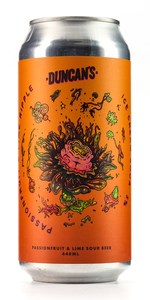 Sour Beer: Duncan's Passionfruit & Lime Ripple Ice Cream Sour 440 ml