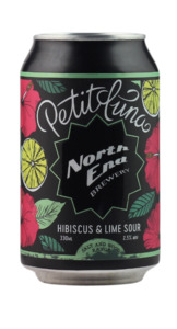 Sour Beer: North End Petit Luna Hibiscus & Lime Sour 330ml Can