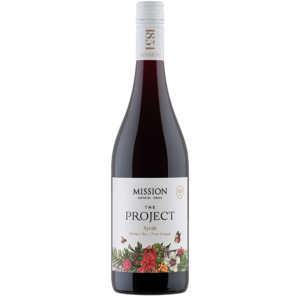 New Zealand Wine: Mission Estate The Project Syrah Hawke's Bay 2024