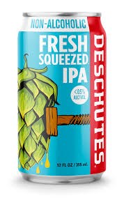 Ipa: Deschutes Fresh Squeezed Non Alcoholic IPA 355ml Can