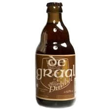 All Belgium Beer: De Graal Dubbel Gluten Free 330ml Bottle