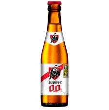 All Lager Beer: Jupiler 0.0% 250ml Bottle