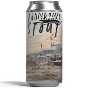 All Porter Beer: Abandoned Brewing Stout 440ml