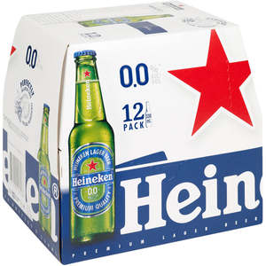 Heineken 0% 12pk Bottles