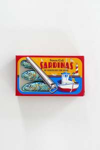 Gifts Under 30: 100% Milk Chocolate Sardines