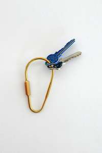 Brass Carabiner Keyring