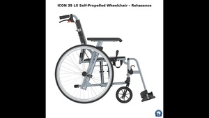 Products: Icon 35 LX Manual or Transit Wheelchair Rehasense