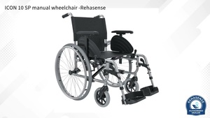 ICON 10 Manual or Transit Wheelchair Rehasense