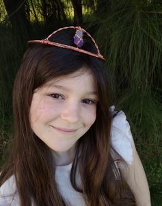 Kids Tiara's: Tiara – Amethyst Point