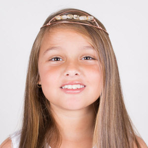 Kids Tiara's: Tiara – Amethyst – Rose Quartz – Citrine – Rainbow Prism