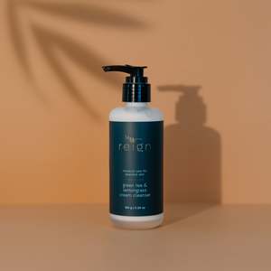 Green Tea and Lemongrass Cream Cleanser - Reign Skincare
