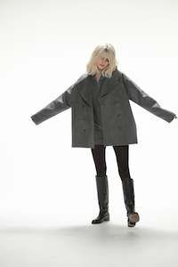 Outerwear: Aubrey Peacoat