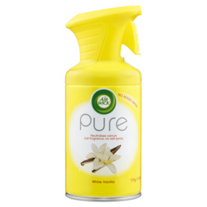 WASHROOM: Airwick Pure Air Freshener - White Vanilla 159g