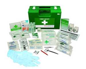 First Aid Kits Refills: 1-5 Person First Aid Kit - Plastic box