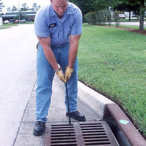 Stormwater Management: Grate Hook