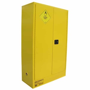 Storage Solutions: 250L Oxidising Agent Cabinet, 2 Doors, 3 Shelves
