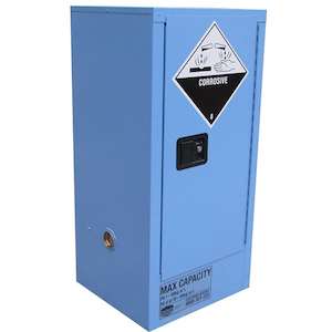 Storage Solutions: 60L Corrosive Substance Cabinet, 1 Door, 2 Shelves