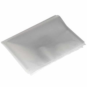 Spill Kits Accessories: SpillTech Clear Waste Bag 600mm x 12000, 70mu