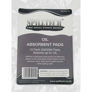 SpillTech Oil Pad 400GSM Pack of 10