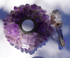 Special Offers For Valentines Day: Serene Spirit Amethyst & Sage Purification Set