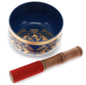 Special Offers For Valentines Day: SINGING BOWL - Chakra Crown Indigo 12.5cm