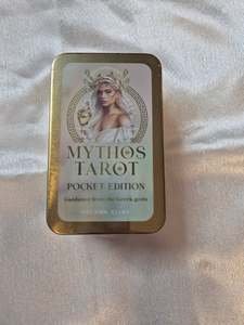 Tarot Cards: Mythos Tarot Pocket Edition - Helena Elias - Tin