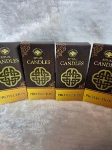 Green Tree Ritual Candle Protection