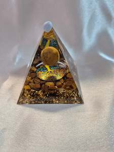 Orgonite Tigers Eye Pyramid