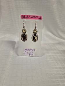 Mookite & Citrine Earrings