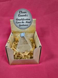 Quartz: Clear Quartz Pyramid