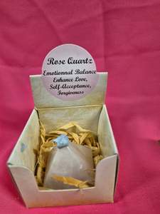 Quartz: Rose Quartz Pyramid