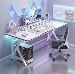 Gaming Computer Desk 100cm – Ergonomic Table for Home Office Setup
