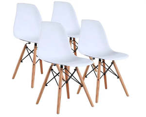 Dining Chair: Set of 4 Dining Chairs for Home or Kitchen