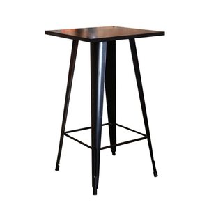 Dining Table: Metal Bar Table High Cafe Table for Restaurant, Café & Dining Use