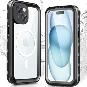 Products: Waterproof Case for iPhone 15 Full Body Protection Compatible with MagSafe