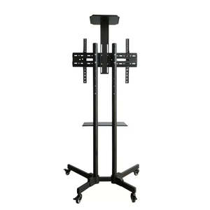 Mobile Universal TV Floor Stand Mount – Adjustable & Portable for 32"–65" TVs
