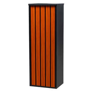 Letter Box: Premium Mailbox Galvanized Steel Lockable Rear Access Letterbox 1000x350x270 mm
