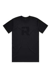 New Season: Black on black tee