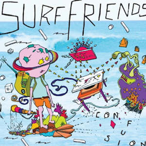 CD: SURF FRIENDS-CONFUSION CD VG