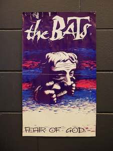 Flying Nun Gig Posters: THE BATS FEAR OF GOD ORIGINAL ALBUM POSTER