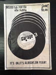 Fanzines: GARAGE #3 MAGAZINE
