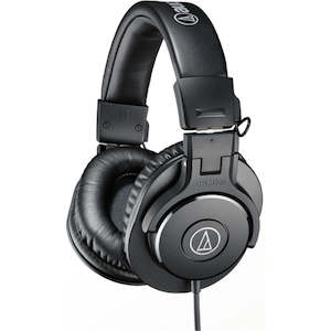 Headphones: AUDIO TECHNICA-ATM30X PROFESSIONAL MONITOR HEADPHONES *NEW*