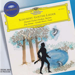 2nd Hand Cds: SCHUBERT- GOETHE LIEDER FISCHER-DIESKAU CD